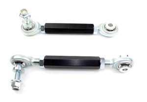 BMW 3 Series Sway Bar Endlinks - Rear - SPL Parts - Adjustable - Black - `06-`13